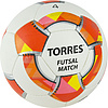 СЦ*Мяч футзал. TORRES Futsal Match, FS32064, р.4, 32 панели. PU, 4 подкл. слоя, бело-красный